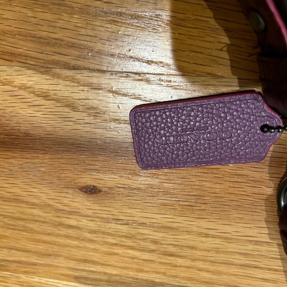 Coach Harley East Purple Snake Hobo Bag - Picture 11 of 12